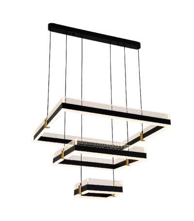 Подвесная люстра LED4U L7801-600 BK