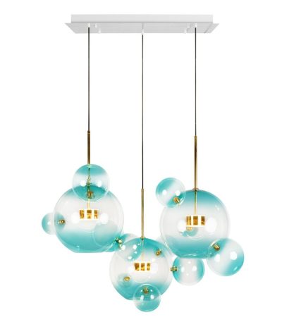 Подвесная люстра Loft IT Bolle 2027-S3 Blue