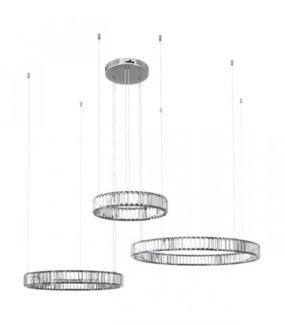 Подвесная люстра Loft IT Crystal ring 10135/3 Chrome