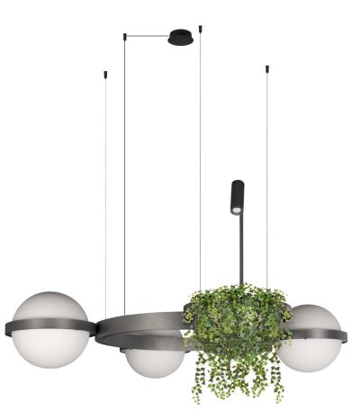 Подвесная люстра Loft IT Jardin 10121/3 Dark grey