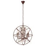 Подвесная люстра LOFT IT Foucaults orb crystal Loft1897/6