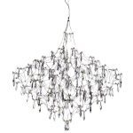 Подвесная люстра Loft IT Mira 10259/1000 Silver Asfour