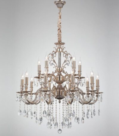 Подвесная люстра Lucia Tucci Barletta 1730.15 Coffe Gold