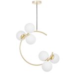 Подвесная люстра Lumina Deco Bonio LDP 7031-6 F.GD