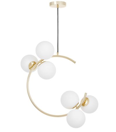 Подвесная люстра Lumina Deco Bonio LDP 7031-6 F.GD