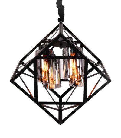 Подвесная люстра Lumina Deco Brutte LDP 11339-4 BK