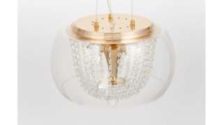 Подвесная люстра Lumina Deco Disposa LDP 7018-400 PR+F.GD