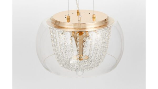 Подвесная люстра Lumina Deco Disposa LDP 7018-400 PR+F.GD