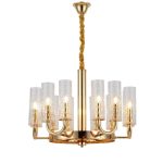 Подвесная люстра Lumina Deco Donatti LDP 8011-12 F.GD