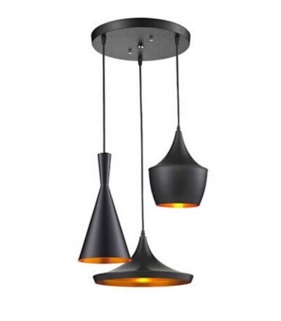 Подвесная люстра Lumina Deco Foggi LDP 7712-3 BK