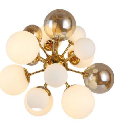 Подвесная люстра Lumina Deco Galaksida LDP 8565-10/16 GD+TEA