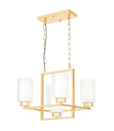 Подвесная люстра Lumina Deco Lino LDP 1239-5 F.GD