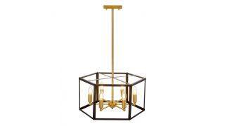 Подвесная люстра Lumina Deco Lorton LDP 1142-6 BK+MD