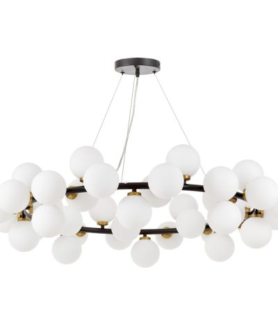 Подвесная люстра Lumina Deco Marsiada LDP 6033-40 BK+MD