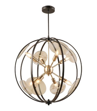 Подвесная люстра Lussole Brantley LSP-8929