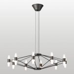 Подвесная люстра Lussole Hopkins LSP-7408