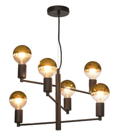 Подвесная люстра Lussole Huron LSP-8156-G