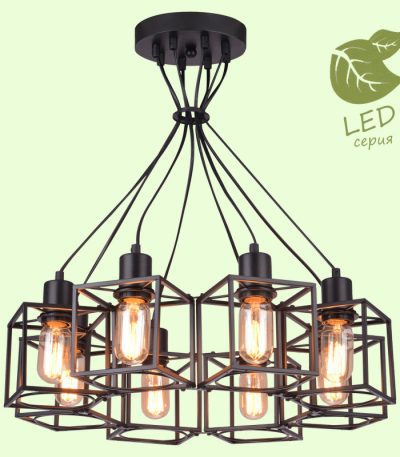 Подвесная люстра Lussole Loft Badger GRLSP-9541