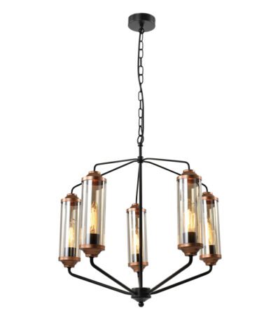 Подвесная люстра Lussole Loft Fishers LSP-8800