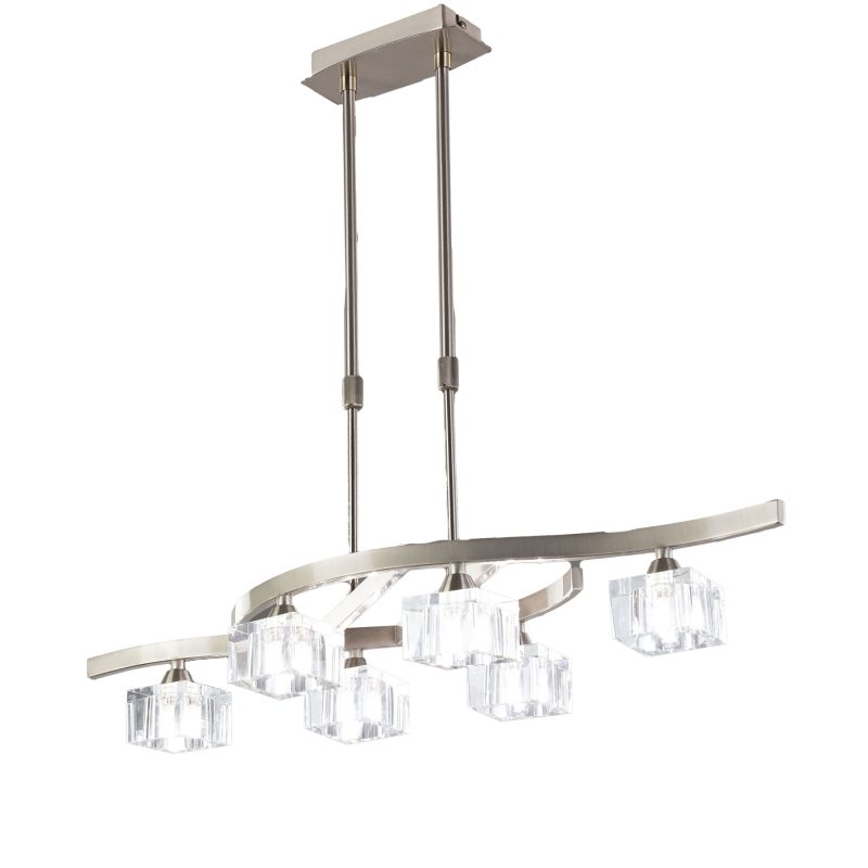 Подвесная люстра Mantra Cuadrax 1115 Подвесная люстра Mantra Cuadrax 1115