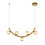 Подвесная люстра Maytoni Ambre MOD331PL-L12BS3K