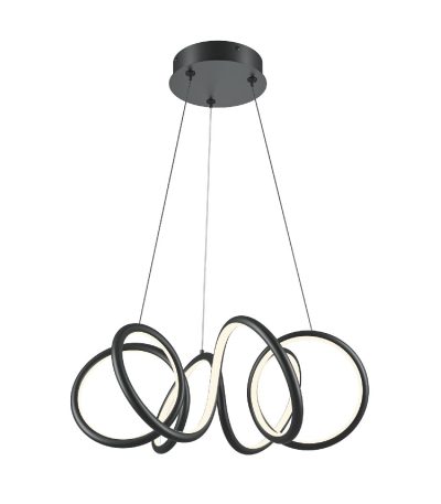 Подвесная люстра Maytoni Curve MOD241PL-L60BK