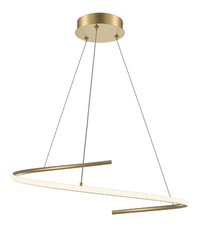 Подвесная люстра Maytoni Curve MOD242PL-L33BSK