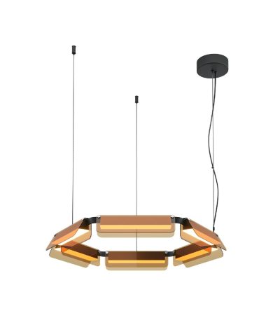 Подвесная люстра Maytoni Flat MOD296PL-L40BC3K