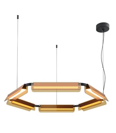 Подвесная люстра Maytoni Flat MOD296PL-L60BC3K