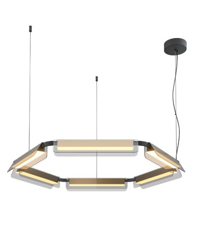 Подвесная люстра Maytoni Flat MOD296PL-L60BS3K