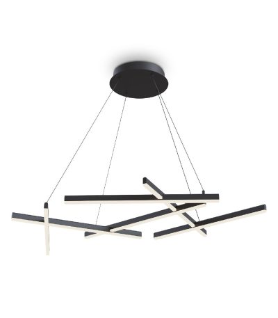 Подвесная люстра Maytoni Line MOD016PL-L80BK