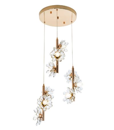 Подвесная люстра Modelux ML.1855.9 GD