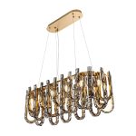 Подвесная люстра Modelux ML.6621.12 BS-SM