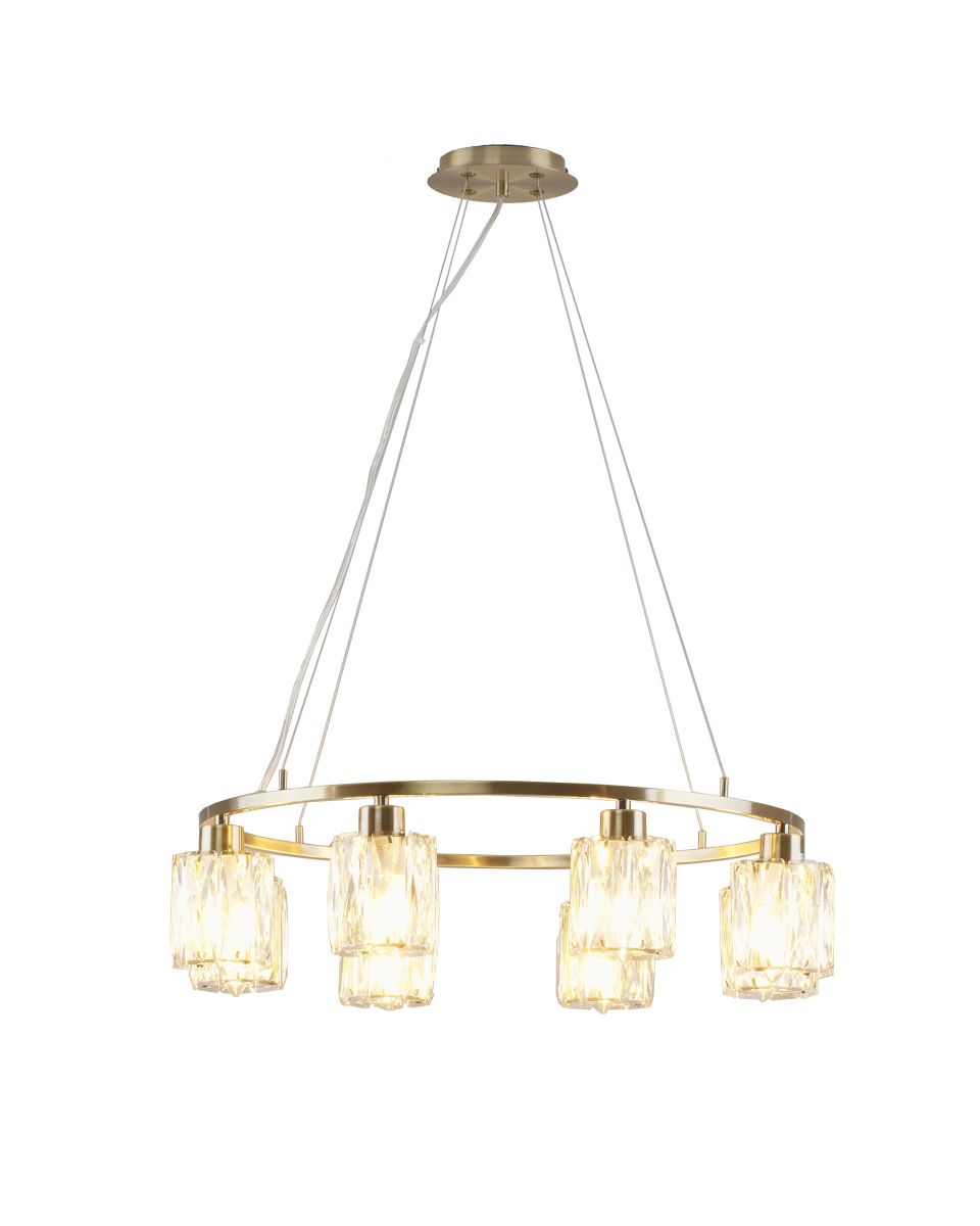 Подвесная люстра Moderli Prismique V11685-8P Подвесная люстра Moderli Prismique V11685-8P