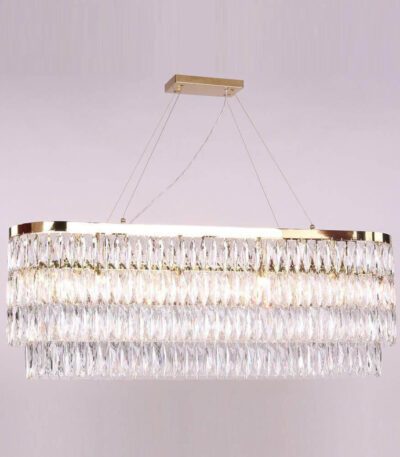 Подвесная люстра Newport 10128+6/S gold М0062149