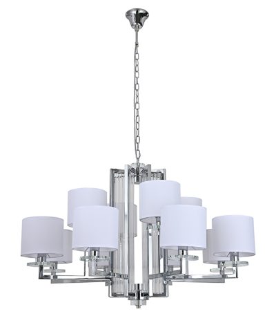 Подвесная люстра Newport 35408+4/C chrome без абажуров М0069062