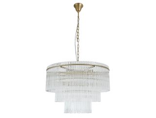 Подвесная люстра Newport 3689+9/C brass М0069628
