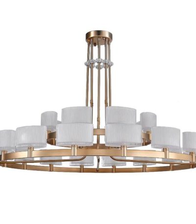 Подвесная люстра Newport 4338+16/C gold М0062174