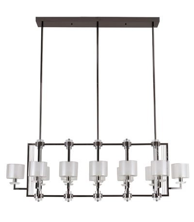 Подвесная люстра Newport 4400 4408+4/S black glossy М0068547