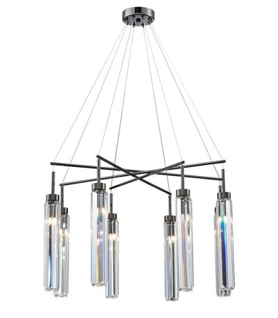 Подвесная люстра Newport 4520 4524+4/S black glossy М0068549