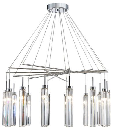 Подвесная люстра Newport 4524+10/S chrome М0068064