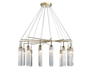 Подвесная люстра Newport 4524+10/S gold М0068063