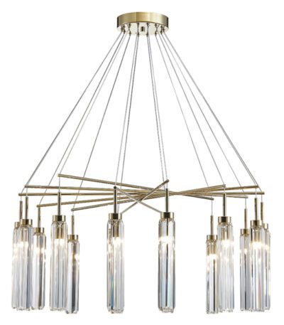 Подвесная люстра Newport 4524+10/S gold М0068063