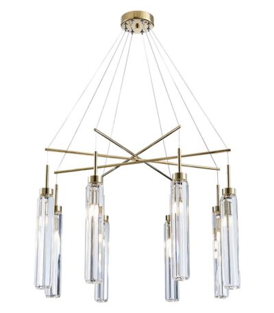 Подвесная люстра Newport 4524+4/S gold М0066077