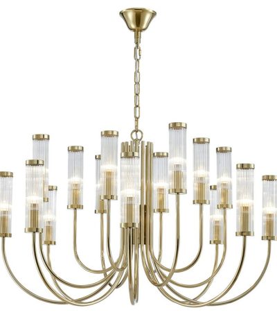 Подвесная люстра Newport 4558+4+4/C gold М0069317