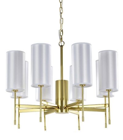 Подвесная люстра Newport 7328/C gold без абажуров М0063537