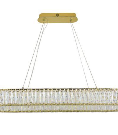 Подвесная люстра Newport 8240/90 oval gold М0067858