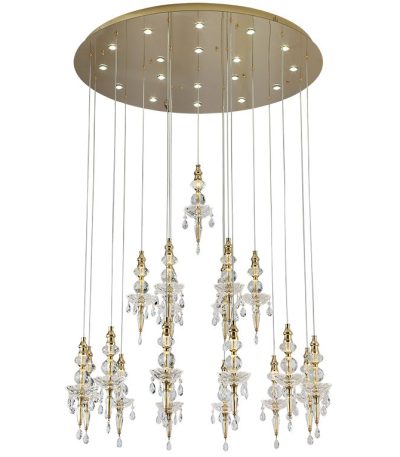 Подвесная люстра Newport 8360/1000 gold М0070005