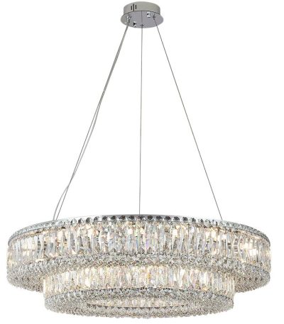 Подвесная люстра Newport 8450+28/S chrome М0070080