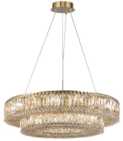 Подвесная люстра Newport 8450+28/S gold М0070079